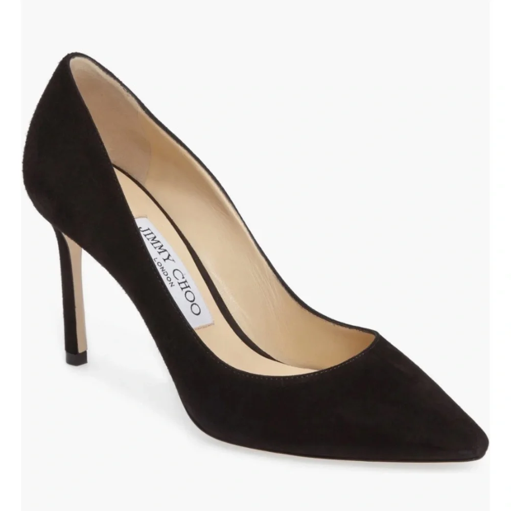 Jimmy Choo Romy 85 suede pump size 41.5EU